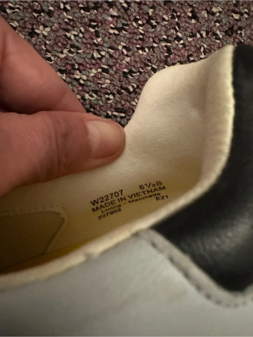 Cole Haan White Leather Low-Top Sneakers with Tan Trim